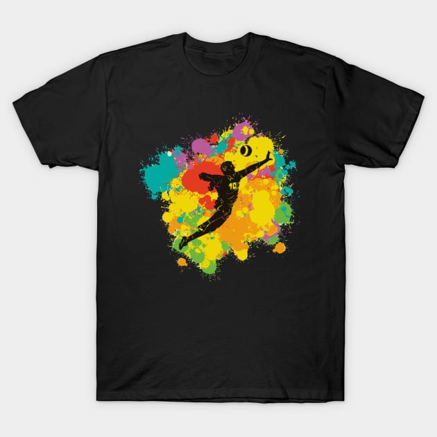 Fitball Color Splashes T-Shirt by DaSy23